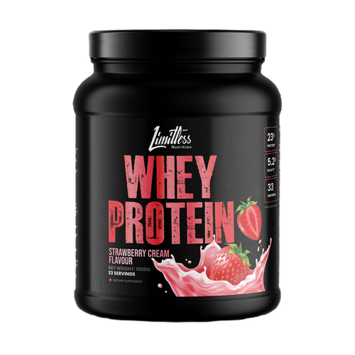 Whey Protein Strawberry Cream | Limitless Nutrition